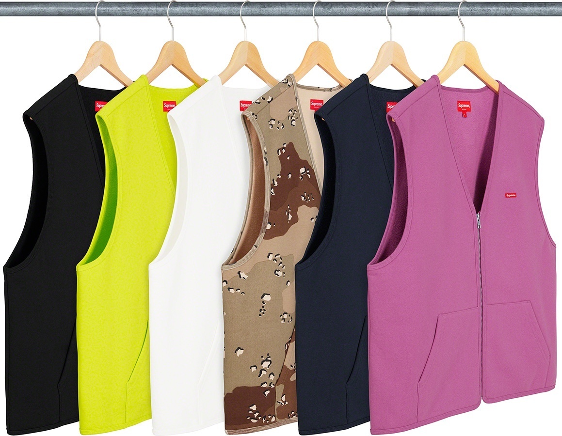 Zip Up Sweat Vest
